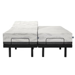 Sealy Mirrorform 30.5 cm (12 in.) Gel Memory Foam Mattress and Adjustable Base Set