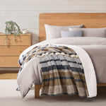 Tommy Hilfiger Luxe Plush Sherpa Throw