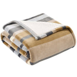 Tommy Hilfiger Luxe Plush Sherpa Throw
