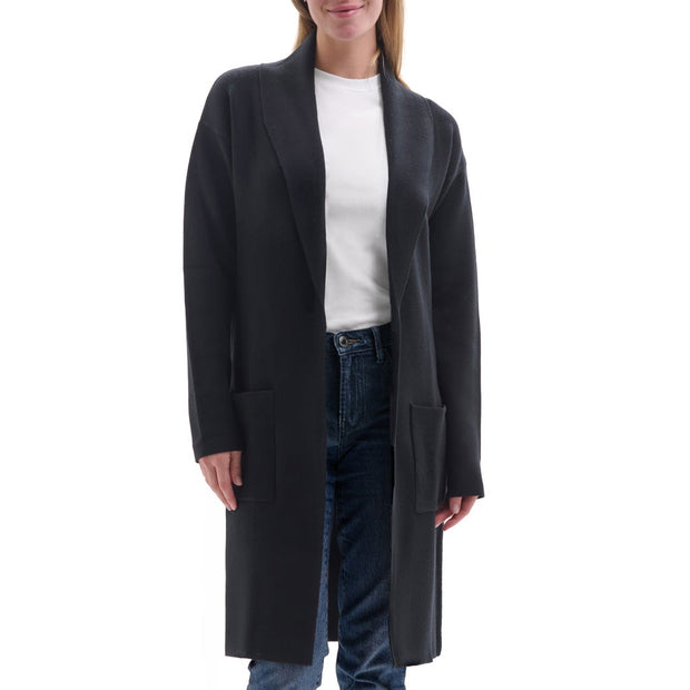 Como Vintage Women's Belted Cardigan - Black