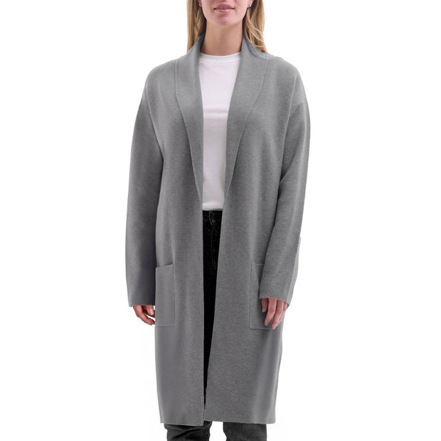 Como Vintage Women's Belted Cardigan - Grey