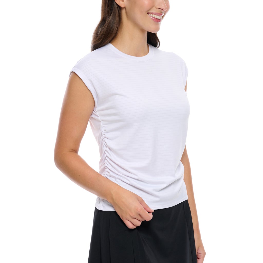 Lolë Women's Ruched Side Active T-Shirt