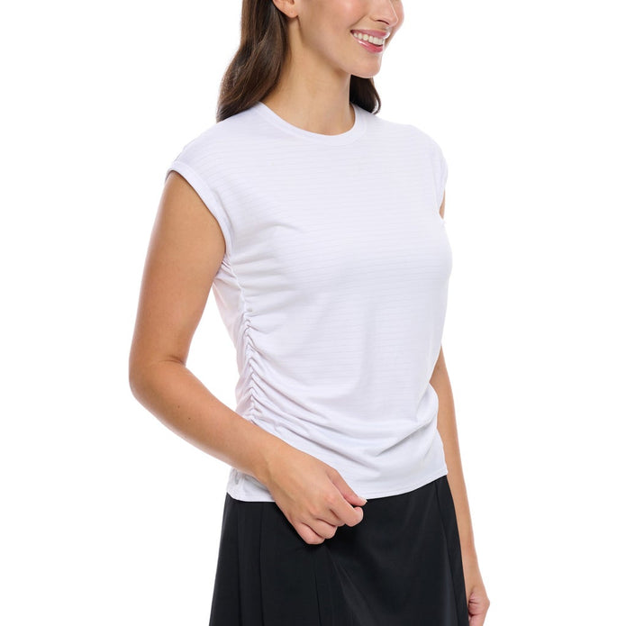 Lolë Women's Ruched Side Active T-Shirt