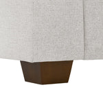 Thomasville Miles Right-hand Facing 3-piece Fabric Sectional with Storage Ottoman, Beige