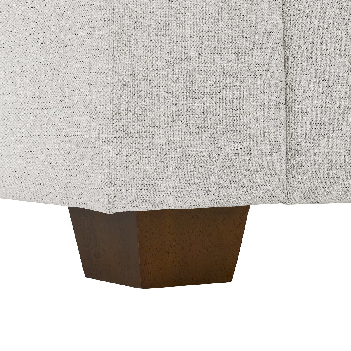 Thomasville Miles Right-hand Facing 3-piece Fabric Sectional with Storage Ottoman, Beige