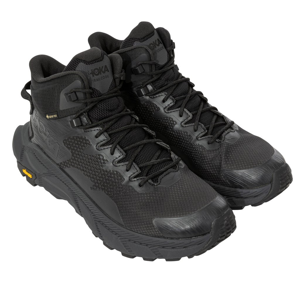 HOKA Men's Trail Code GTX Hiking Shoe - Black