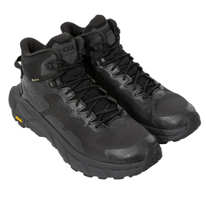 HOKA Men's Trail Code GTX Hiking Shoe - Black