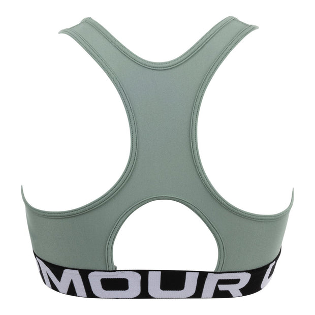 Under Armour Women's HeatGear Mid Branded Sports Bra