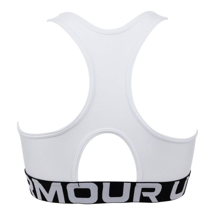 Under Armour Women's HeatGear Mid Branded Sports Bra