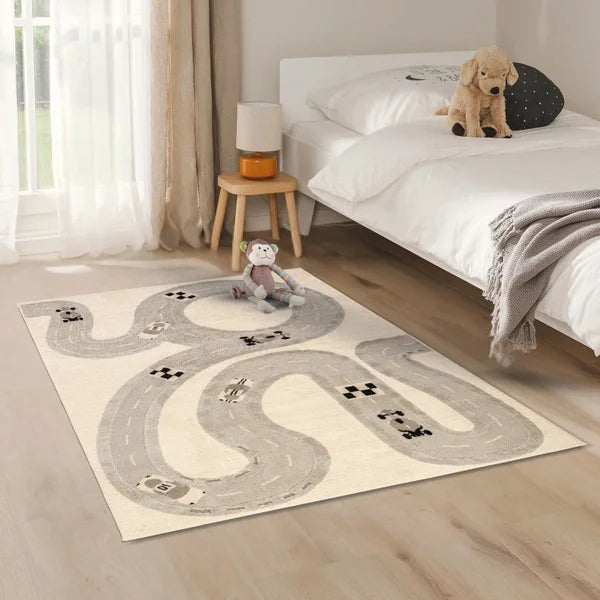 Viana Whimsy Kid's Race Track Rug