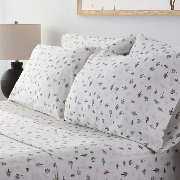 Roots Home Cotton Sateen 300 Thread Count Sheet Set