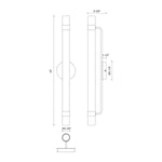 Light & Modern Opel 30 in. Wall/Vanity Light