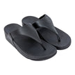 FitFlop Women's Lulu Leather Toe-Post Sandals - Black