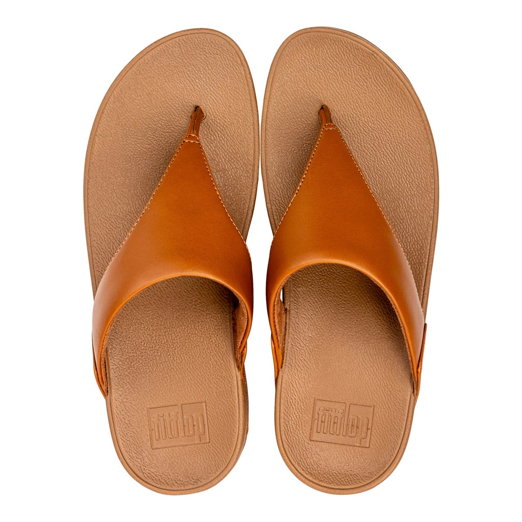 FitFlop Women's Lulu Leather Toe-Post Sandals