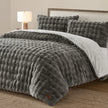 FRYE 3-piece Faux Fur Comforter Set