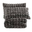 FRYE 3-piece Faux Fur Comforter Set