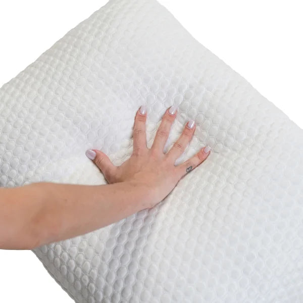 GhostBed Adjustable Shredded Memory Foam Pillow, 2-pack