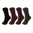 LAZYPANTS Women's Non-slip Cozy Socks, 4-pairs