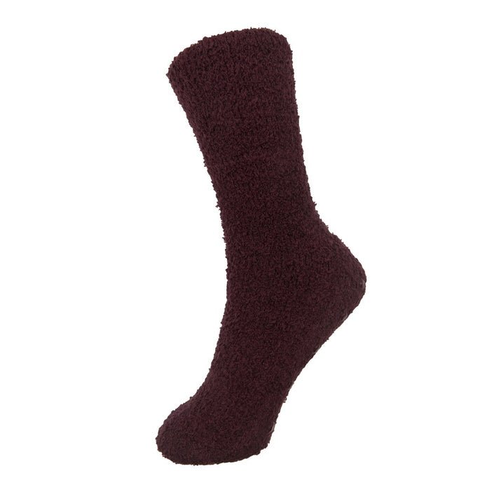 LAZYPANTS Women's Non-slip Cozy Socks, 4-pairs