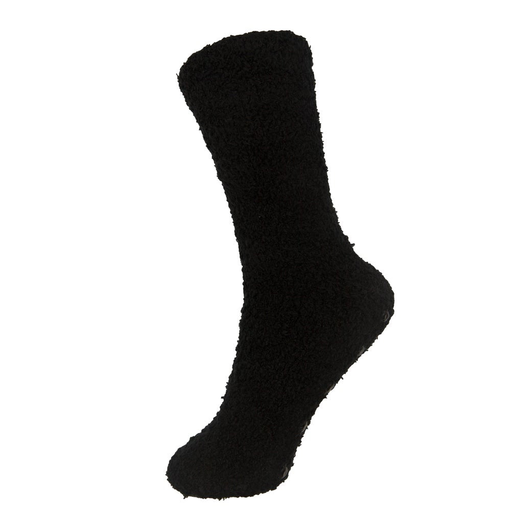 LAZYPANTS Women's Non-slip Cozy Socks, 4-pairs