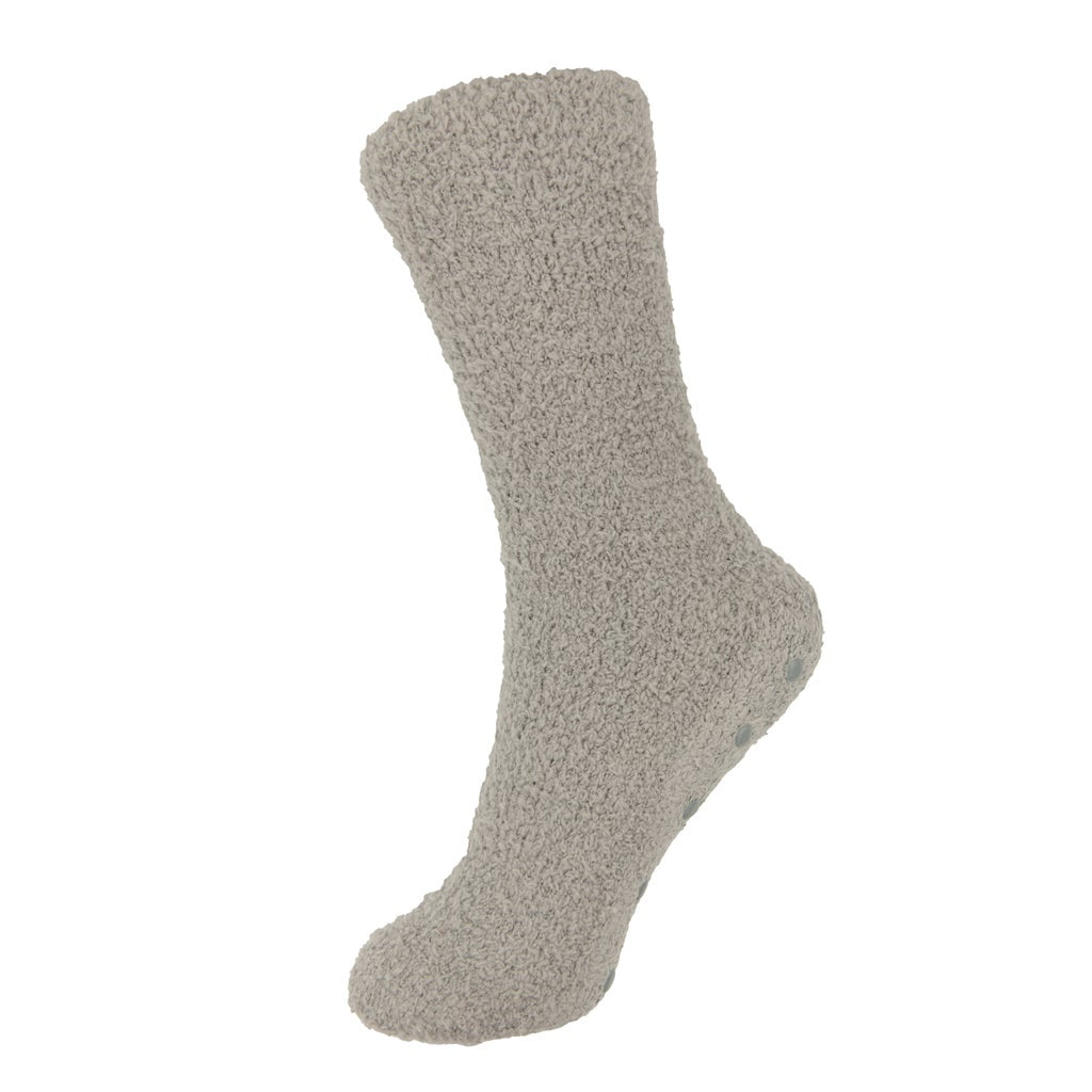 LAZYPANTS Women's Non-slip Cozy Socks, 4-pairs