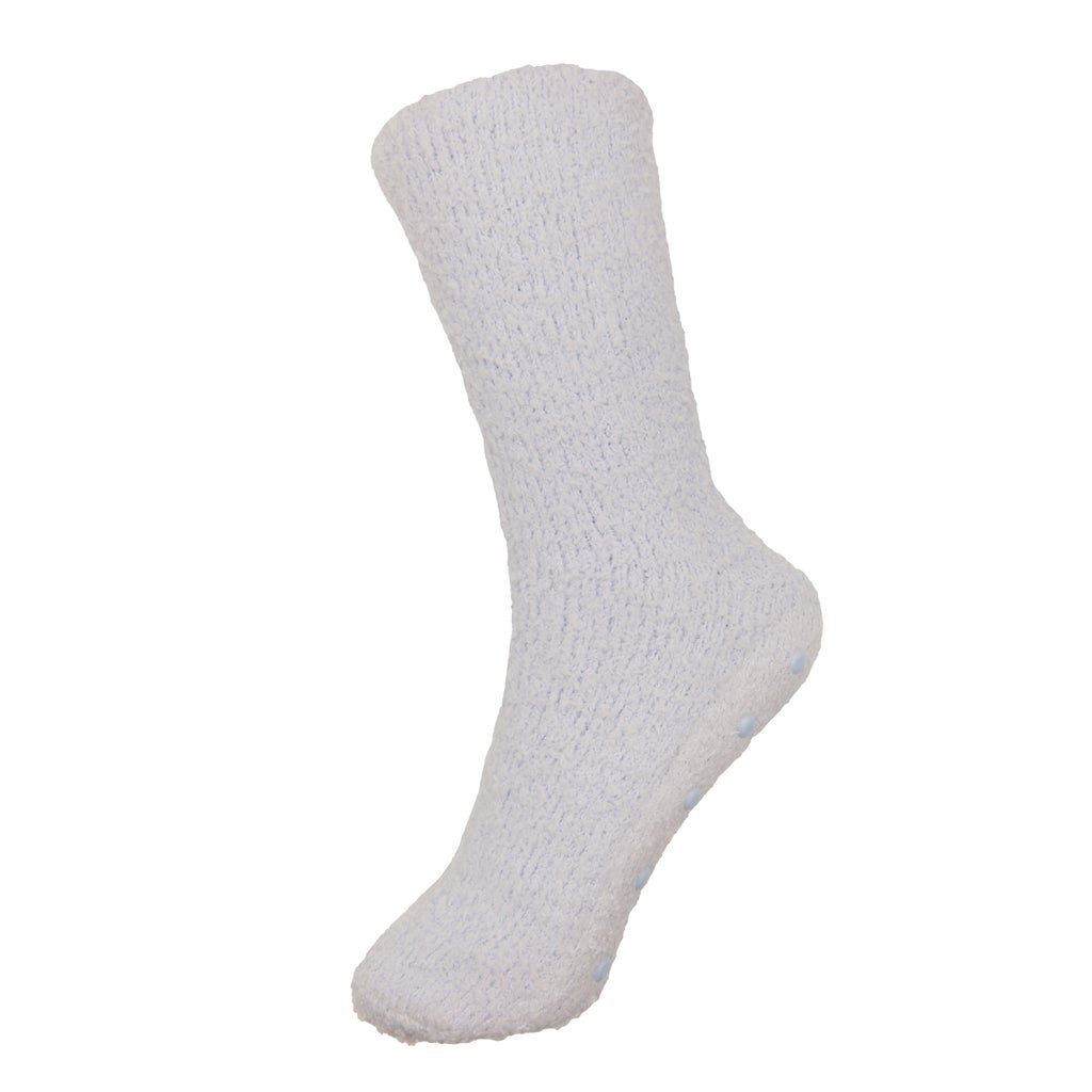 LAZYPANTS Women's Non-slip Cozy Socks, 4-pairs