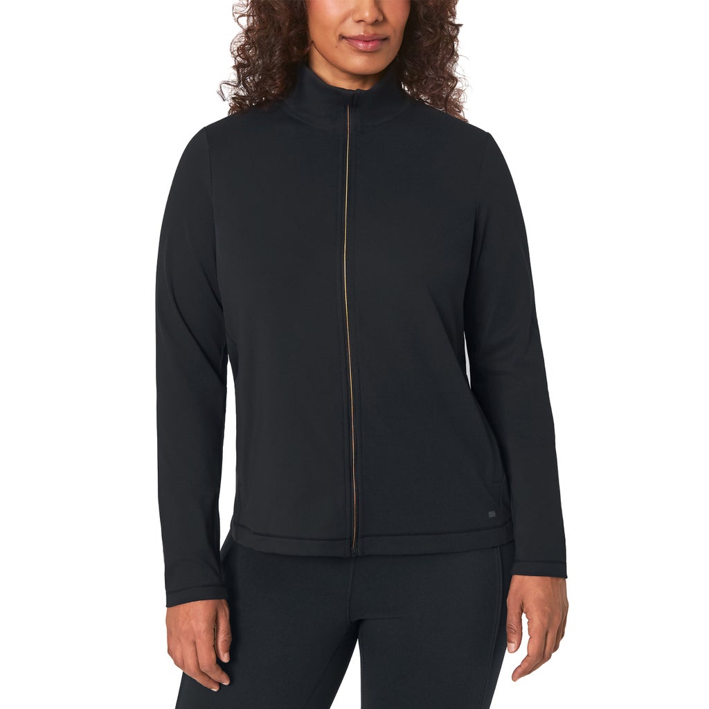 Mondetta Women's Ultra-Soft Full-Zip Yoga Jacket