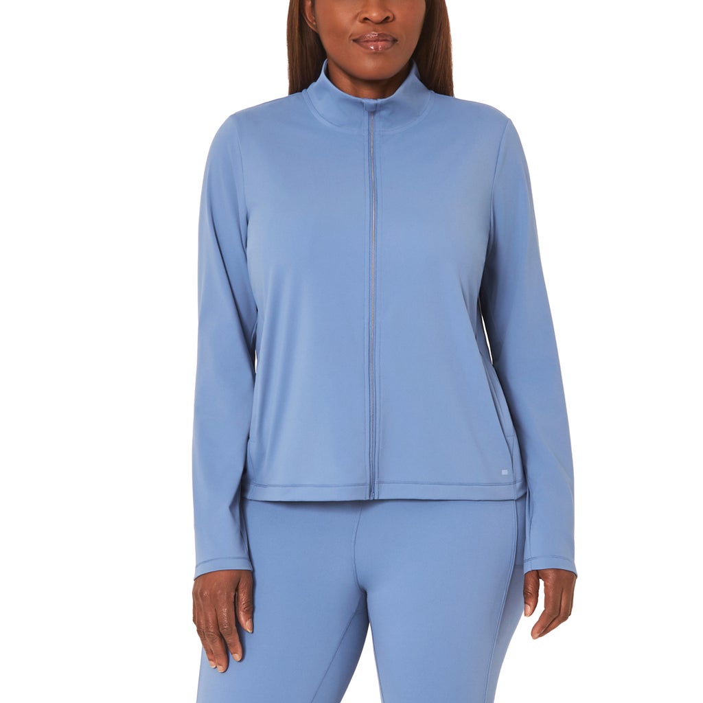 Mondetta Women's Ultra-Soft Full-Zip Yoga Jacket