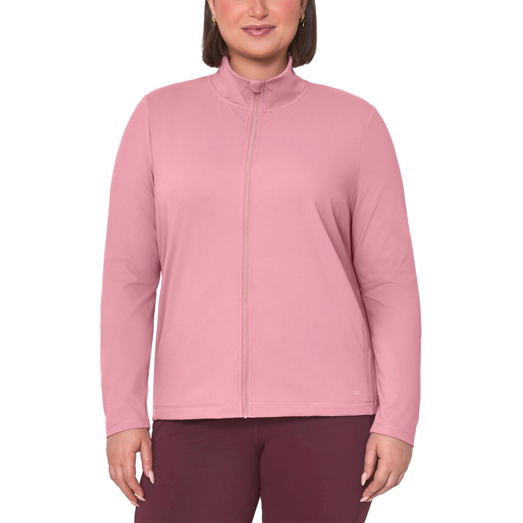 Mondetta Women's Ultra-Soft Full-Zip Yoga Jacket