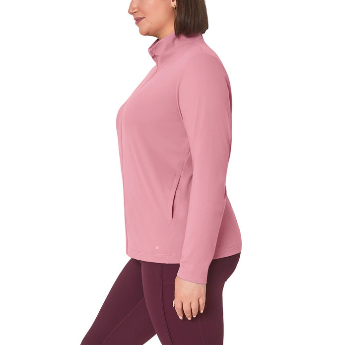 Mondetta Women's Ultra-Soft Full-Zip Yoga Jacket