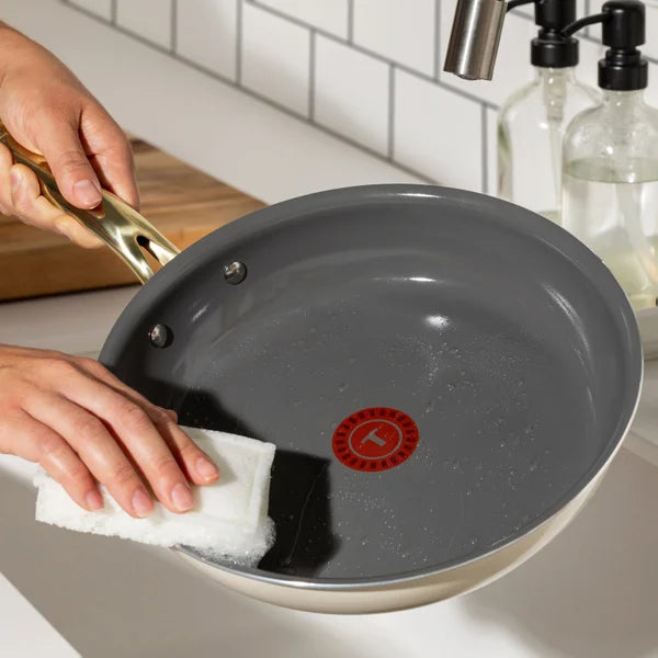 T-fal Preserve Ceramic Cookware Set, 13-piece