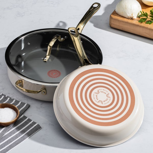 T-fal Preserve Ceramic Cookware Set, 13-piece