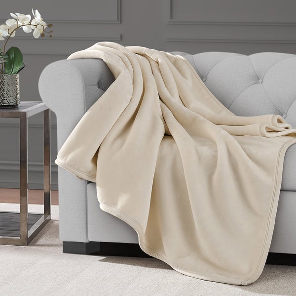 Royal Velvet Plush Throw