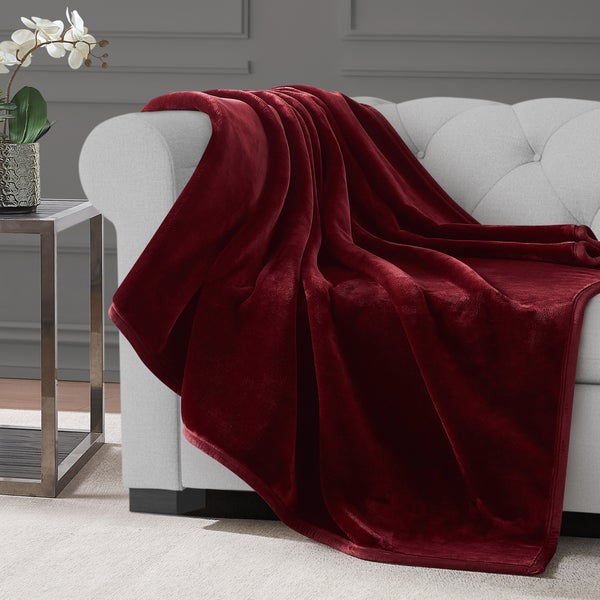 Royal Velvet Plush Throw