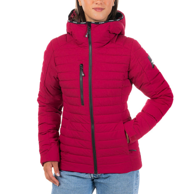 Avalanche Women's Lauren Quilted Ski Jacket - Pink