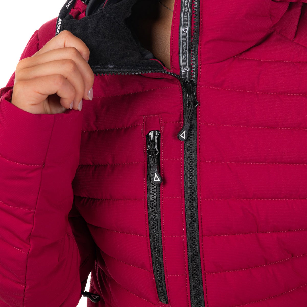 Avalanche Women's Lauren Quilted Ski Jacket