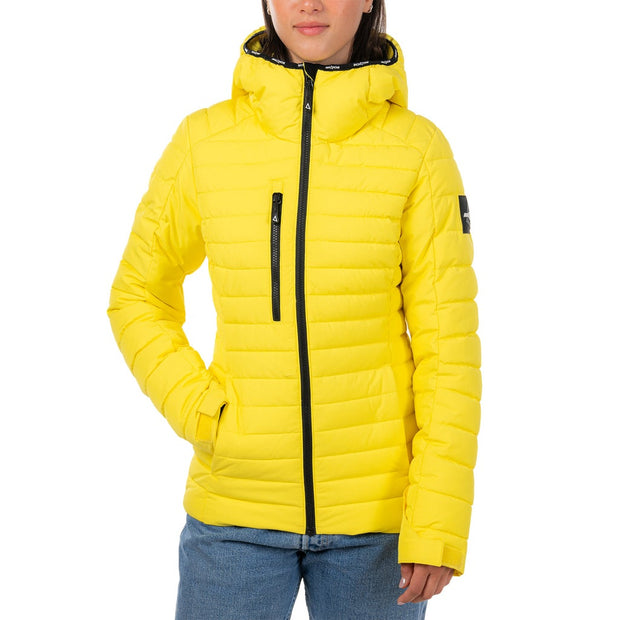 Avalanche Women's Lauren Quilted Ski Jacket - Yellow