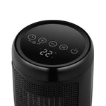 OmniHeat Digital Ceramic Personal Heater, 2-pack
