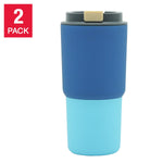 Asobu Pastel Stainless Steel 590 ml (20 oz) Mug, 2-pack