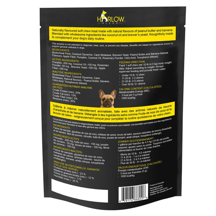 Harlow Blend Soft Chew Dog Treat, 340 gram, 2-pack