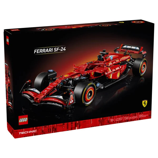 LEGO Technic Ferrari SF-24 F1 Car Model Kit 42207