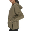 DKNY Jeans Women's Ottoman Rib Full Zip Hoodie