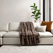 House & Home by Lynda Reeves Luxe Faux Fur Throw