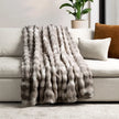House & Home by Lynda Reeves Luxe Faux Fur Throw