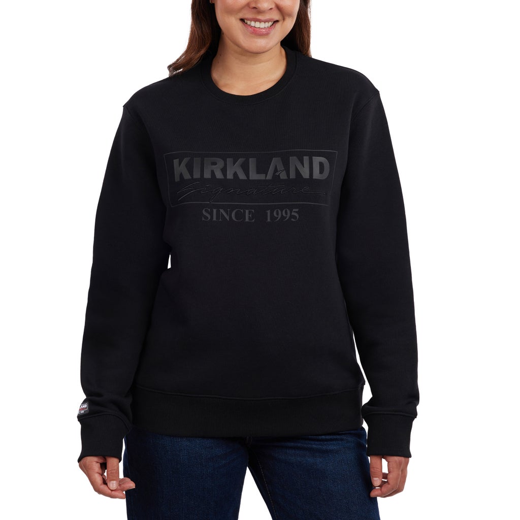 Kirkland Signature Unisex Logo Crewneck Sweatshirt