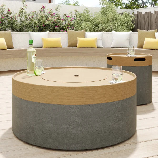 Madera 2-piece Fire Table