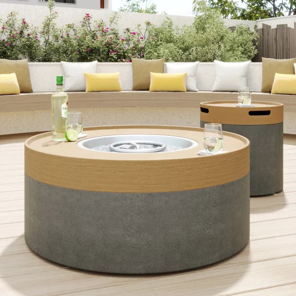 Madera 2-piece Fire Table