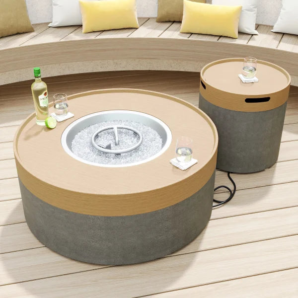 Madera 2-piece Fire Table