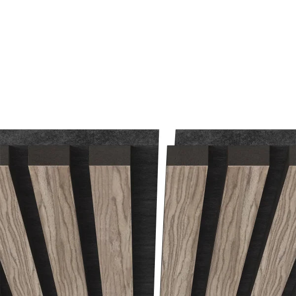 Artika Sonolok Sound-Absorbing Slatted Wall Panel, 94 in. x 8 in.