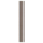 Artika Sonolok Sound-Absorbing Slatted Wall Panel, 94 in. x 8 in.